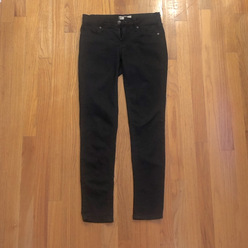 EUC Free People Black Skinny Jeans 24